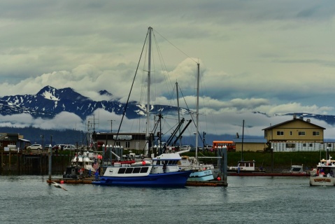 Город Ситка на Аляске автора nadchel