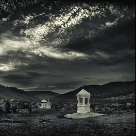 Село Сыростан, утро. автора fotososunov1955