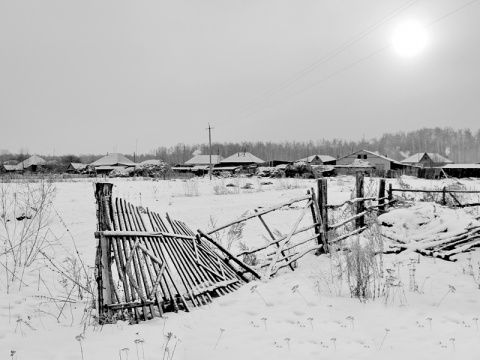 Начало зимнего дня автора Kuvshinov