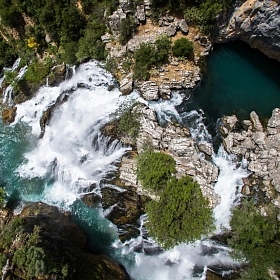 Водопад в Турции автора dimabalakirev