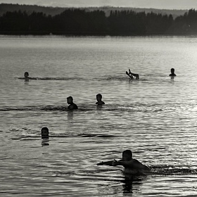 На воде автора fotososunov1955