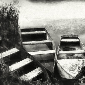 Лодки на причале автора fotososunov1955