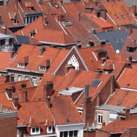 2014. Франция. Крыши города Турно