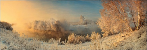 Теплые краски холодного утра автора astahov