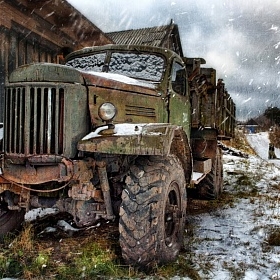 Охраняемая парковка. автора fotososunov1955