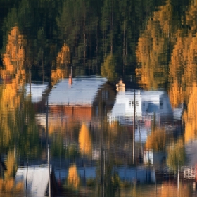 Осенние отражения автора Getsevphoto