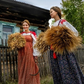 Сноп колосьев как символ плодородия автора fotososunov1955