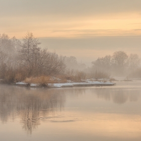 Утро на реке автора novik
