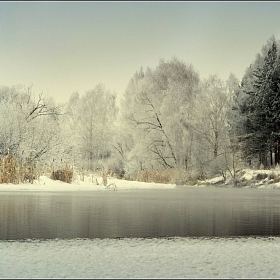 р. Миасс. Декабрь автора fotososunov1955