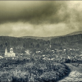 Осенняя погода. Сыростан автора fotososunov1955