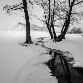 Зимний пейзаж автора KocherginDA