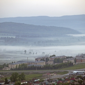 Трасса М5 (Сим )  Утро.