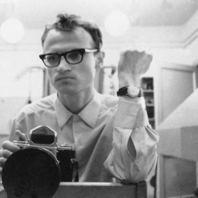 1966. Атопортрет в фотолаборатории ЧГПИ. автора SHVEMMER