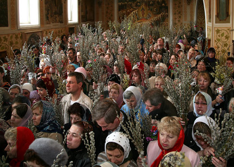 Вербное воскресенье.