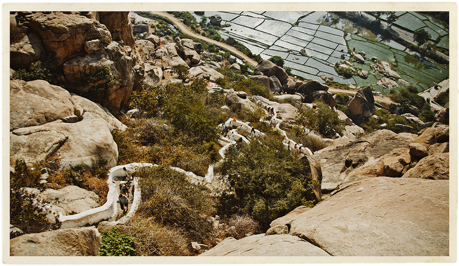 Hampi. Hanuman Temple