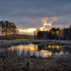 Полыхнуло и зашло