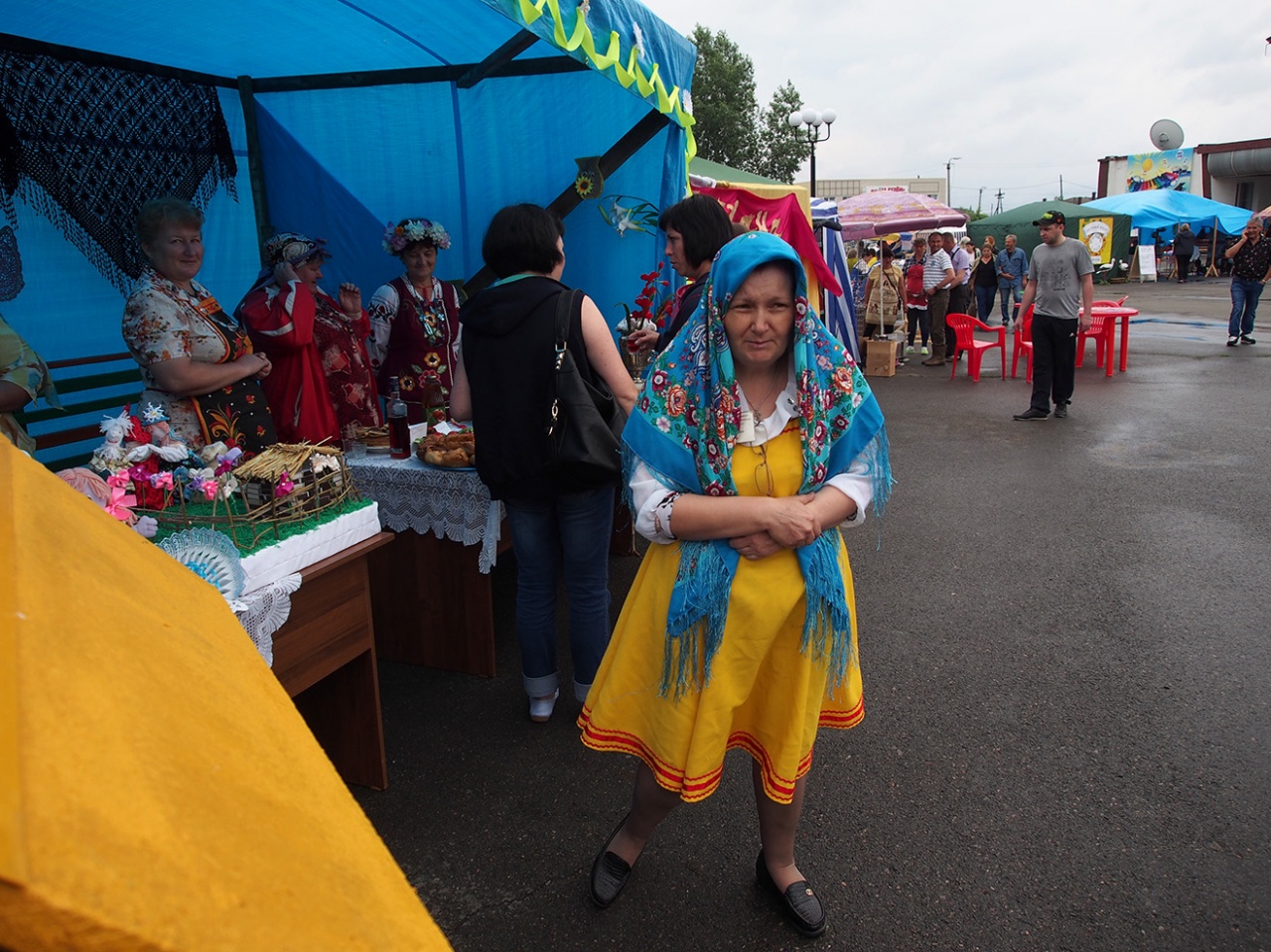 Подворье в районе (серия)