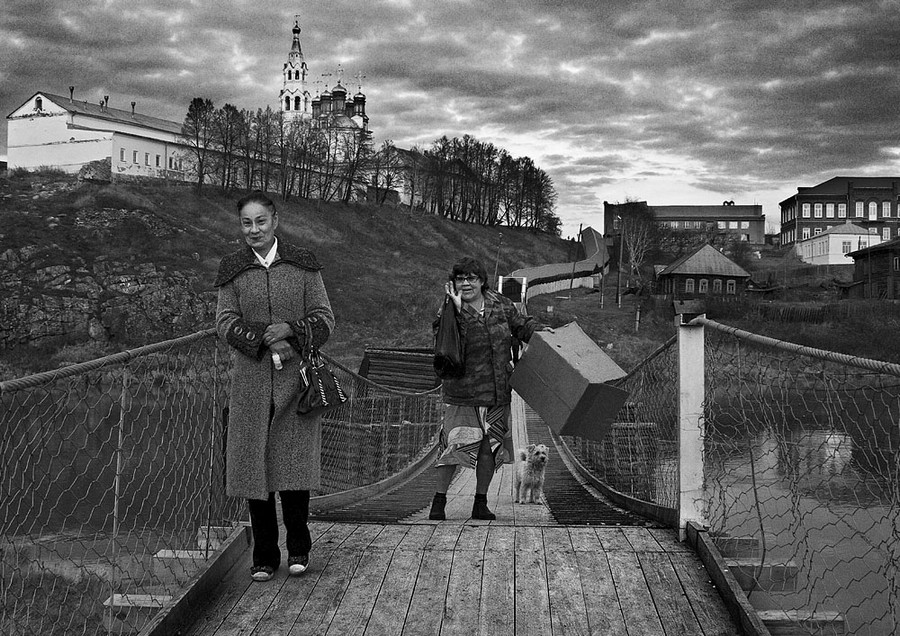 С. Зырянов. Верхотурье, встреча на мосту
