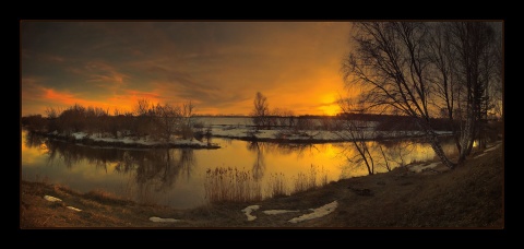 Апрельский закат