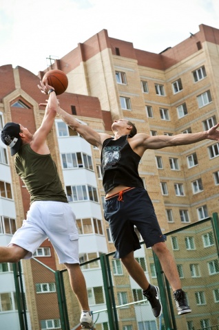 Дворовый баскетбол автора Shemetov