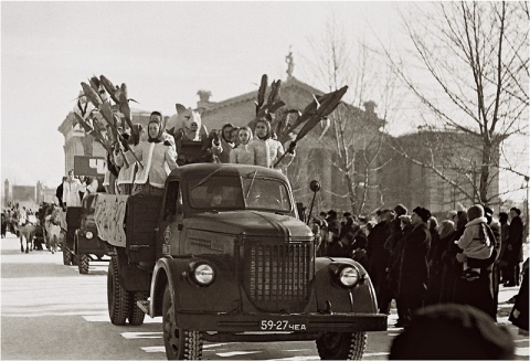 В.Ф.Глебов - Проводы Русской зимы - 1966г.