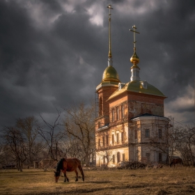 Церковь Вознесения Господня. с. Кузнецкое.