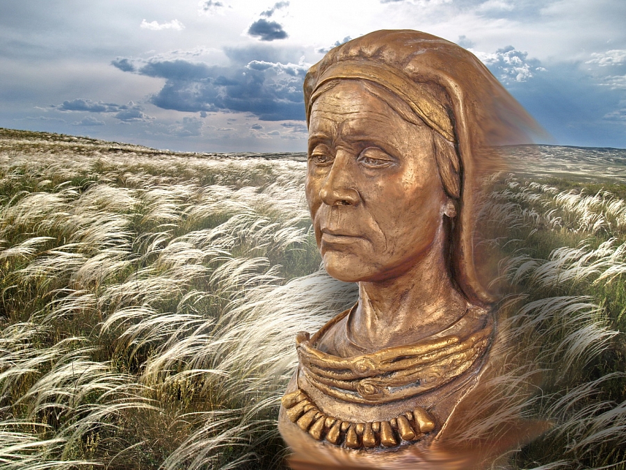 Легенды степей. Сарматская жрица.