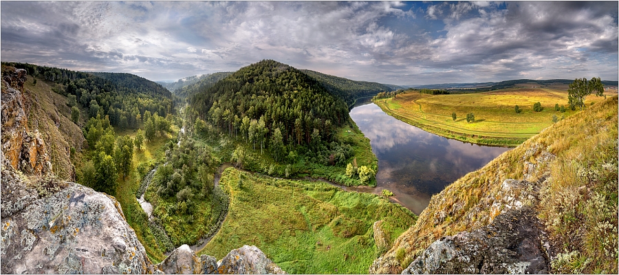 На реке ...