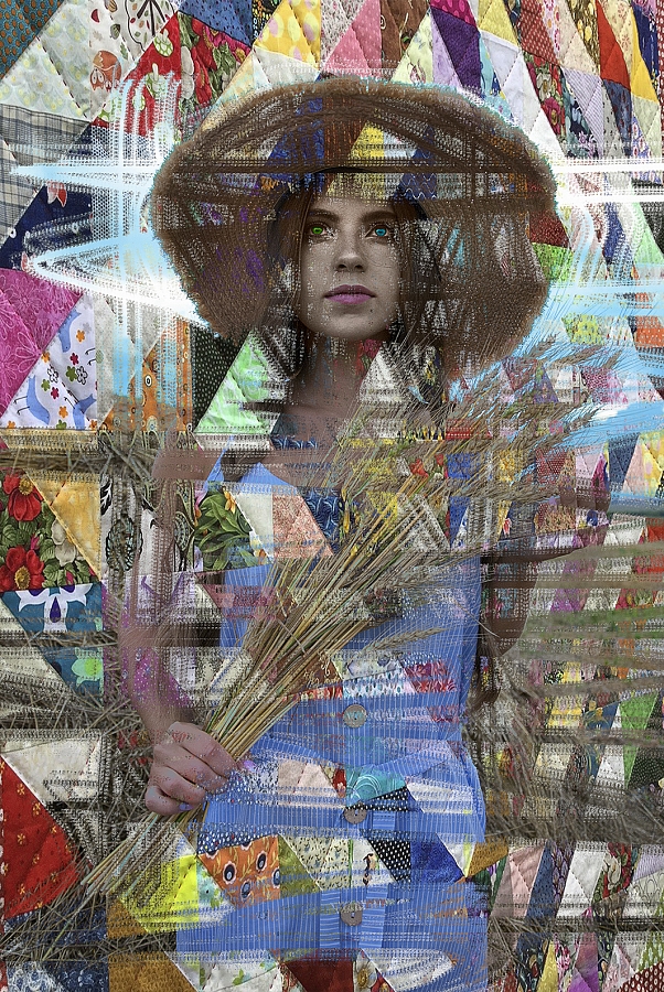 Russian patchwork style. 3