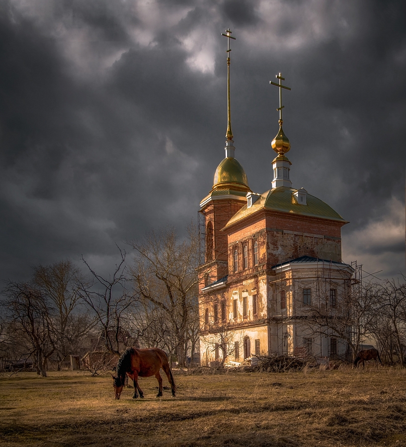 Церковь Вознесения Господня. с. Кузнецкое.