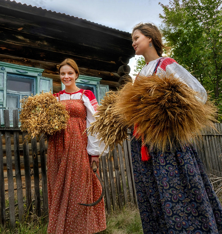 Сноп колосьев как символ плодородия