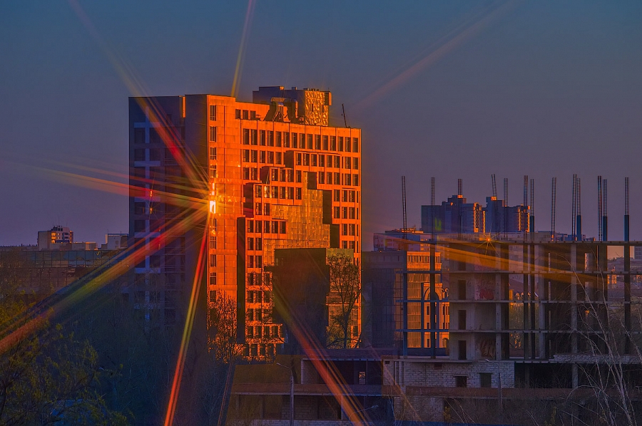 Осколок уходящего солнца