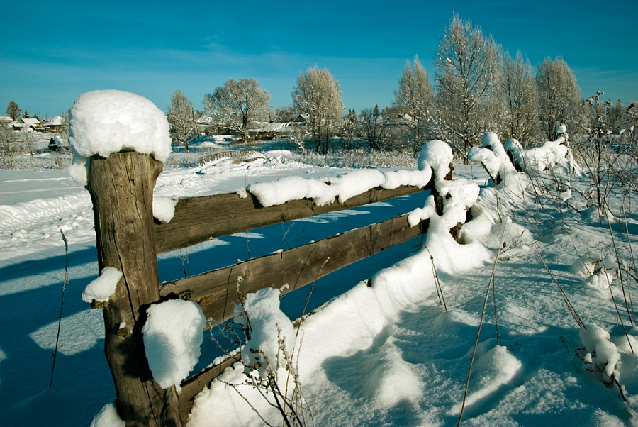 зима