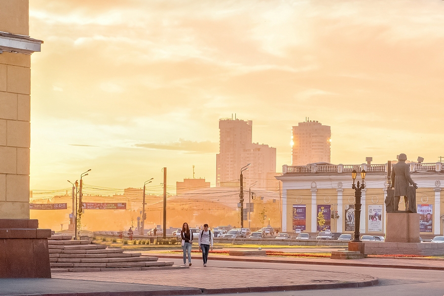 Золотой закат