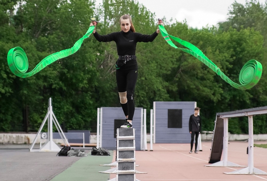 Ирина Бондаренко. Соревнования по пожарно-прикладному спорту
