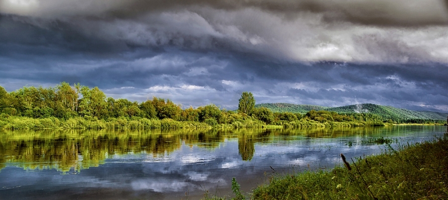 река Чусовая.
