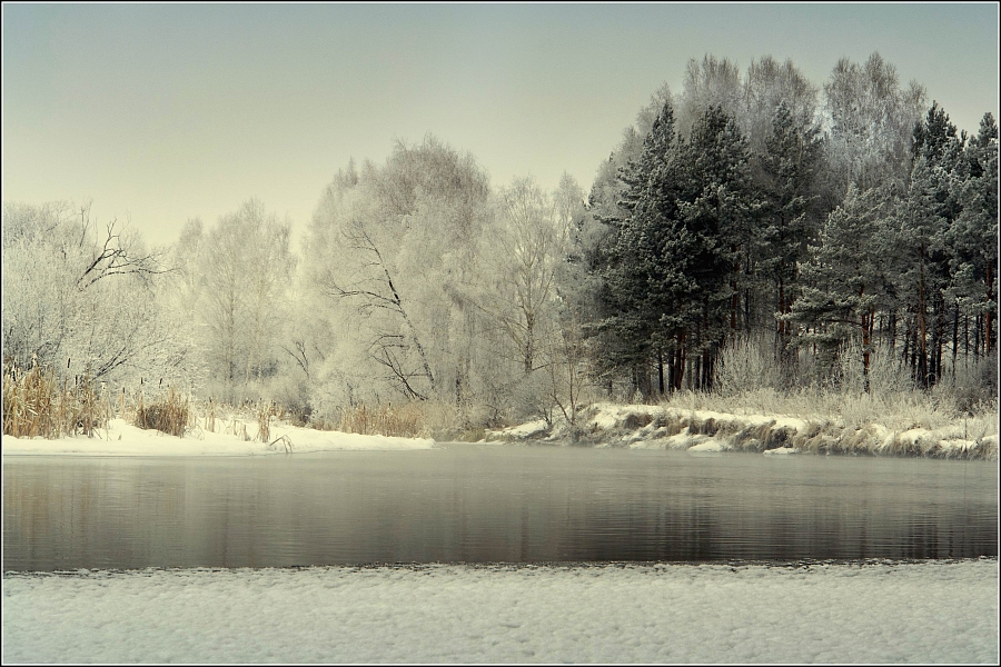 р. Миасс. Декабрь