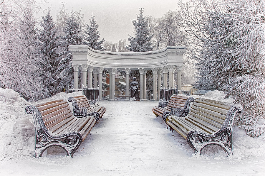 Морозное утро