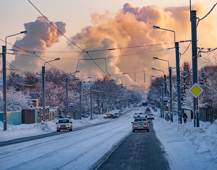 Морозное утро