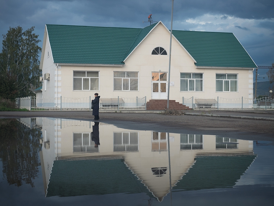 Вечерний этюд с отражением